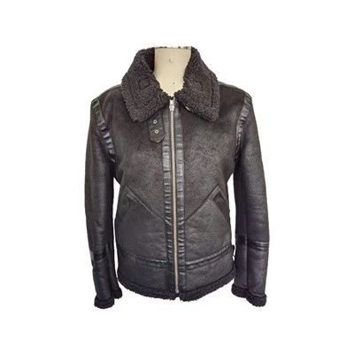 Umetna ovčja koža Moto Biker Pu Trim